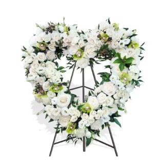 funeral Wreath White