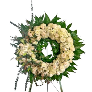 1funearl wreath boca raton Serene Blessings Wreath