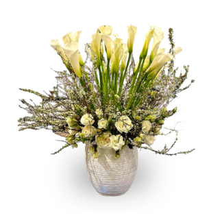 4 funeral urns floor arrangemements boca raton