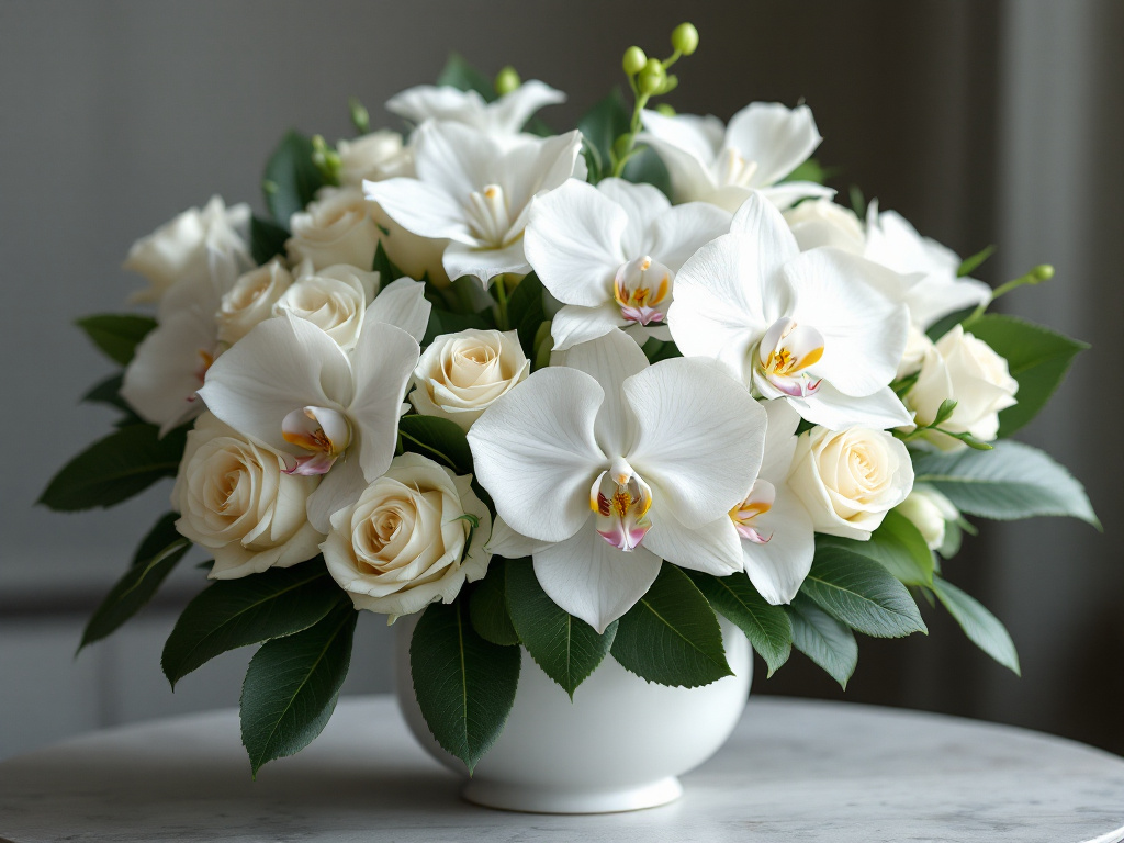The Phalaenopsis Orchid in funeral flowers arrangements