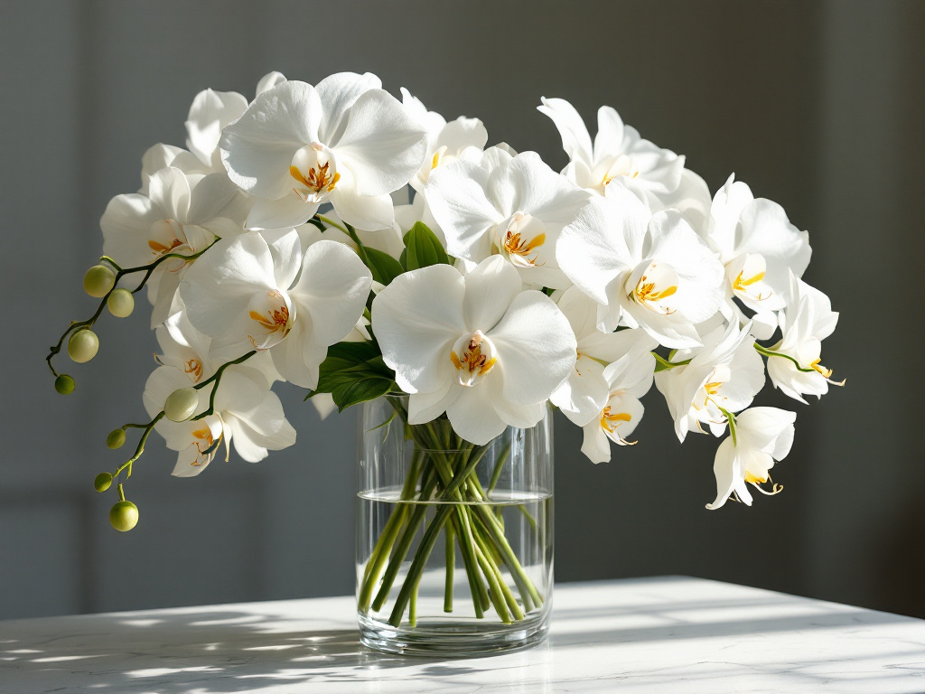 White orchid Flower arrangements