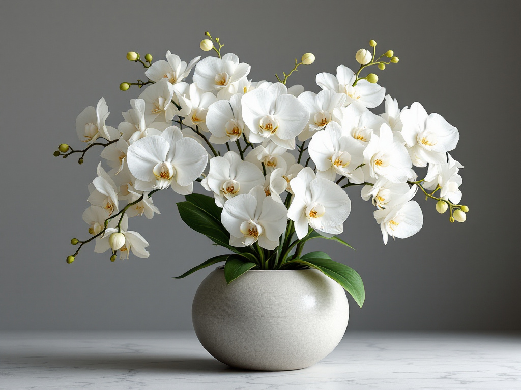 White orchid Flower arrangements