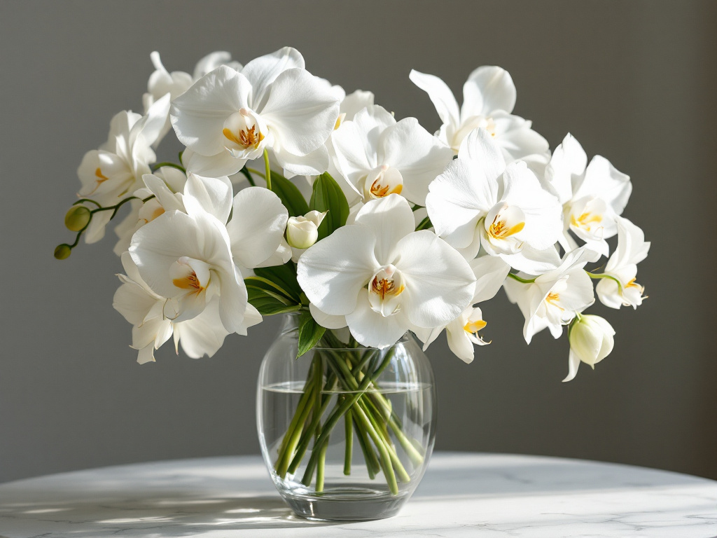 White orchid Flower arrangements