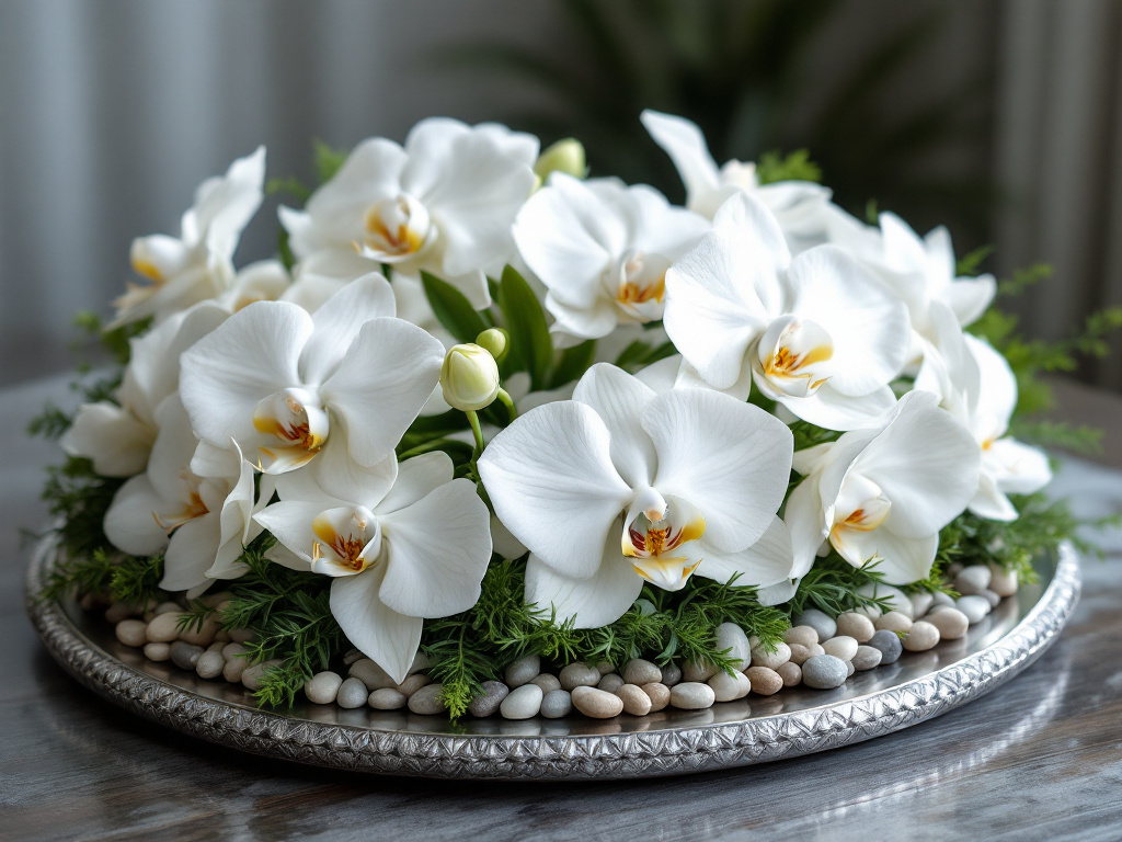 White orchid Flower arrangements