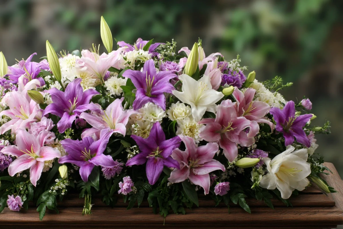 Liles in Funeral Arrangements: Symbolism and Significance