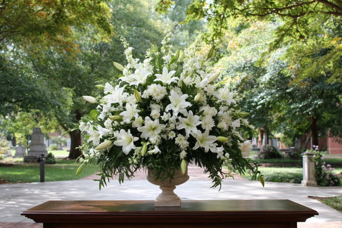 Liles in Funeral Arrangements: Symbolism and Significance