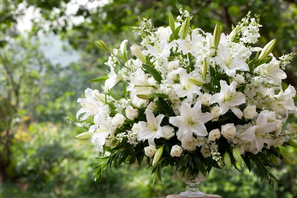 Liles in Funeral Arrangements: Symbolism and Significance